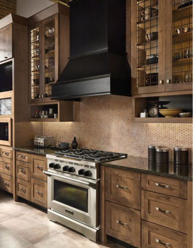 30 Trendy Dark Kitchen Cabinet Ideas, Kitchen Ideas With Brown Cabinets