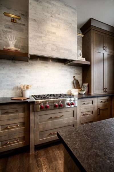 30 Trendy Dark Kitchen Cabinet Ideas, Kitchen Ideas With Dark Wood Cabinets
