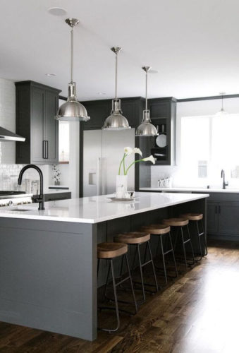 35 Stunning Dark Wood Kitchen Designs Home Awakening